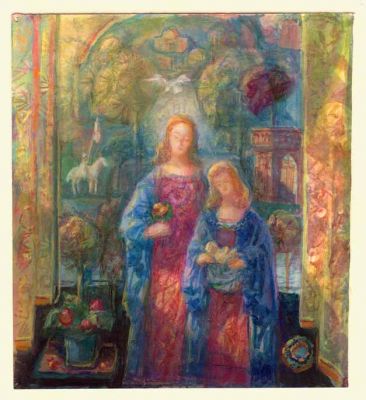 Yuletide [Xmas Card]   2001  6.25x5.5  Direct
