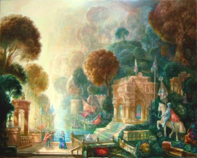Legend Of Parsifal  2003  32x40  Digital

