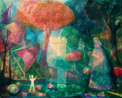 Enchanted Grove [An]   2004  16x20  Digital
