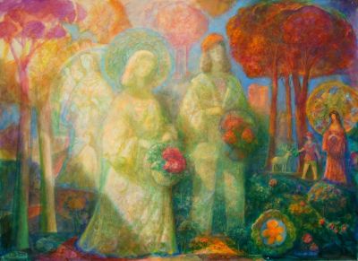Pastoral Ceremony [A]   2004   22x30  Digital
Keywords: festival