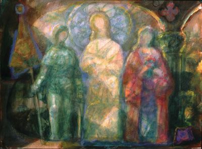 Primavera  2004  9x12  Slide
