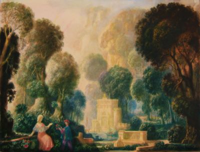 Reunion Of Dante And Beatrice  2004  22x30  Digital
Keywords: literature