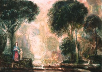 Summer Evening [A]  2004  8.25x11.75  Slide
