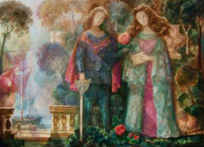 Arrival At A Seaport  2005  22x30  Digital
