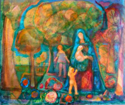 Enchanted Garden [An]   2005  20.75x24.5  Digital
Keywords: abstract-figures