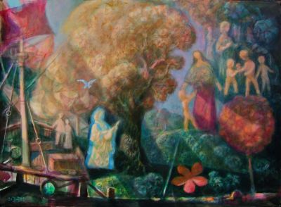 On A Distant Shore  2005  22x30  Digital
