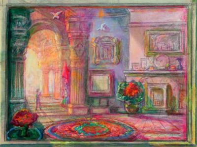 Imaginary Living Room   2006  8.5x11  Digital
Keywords: interior