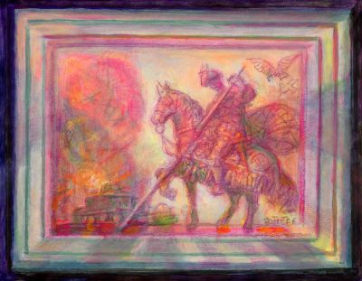 St. George And The Dragon   2006  5.5x7.5  Direct
Keywords: legend