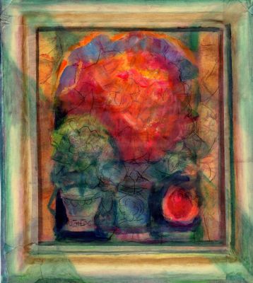 Still Life Composition  2006  7x6  Direct
Keywords: still-life