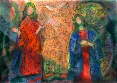 Linear Composition  2007  7x9.5  Direct
Keywords: abstract-figures