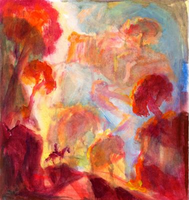 Mountain Fort  2007  7x7  Direct
Keywords: abstract-landscape