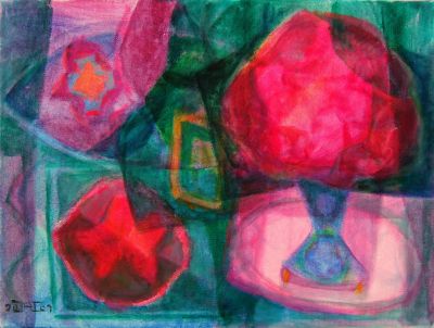 Rose Vase  2007  12x16  Digital
Keywords: still-life