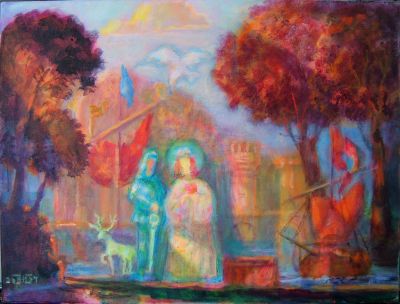 Tristan and Isolda  2007  12x16  Digital
Keywords: transition