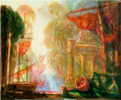 Corinthian Harbour [A]   2008  10x12  Digital
