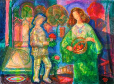 Dante And Beatrice   2008  23.75x32  Digital
