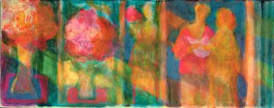 Design For A Wall Frieze   2008  8x19.75  Digital
