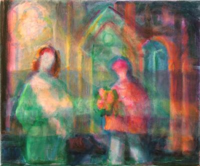 Entrance To A Cathedral   2008  10x12  Digital
