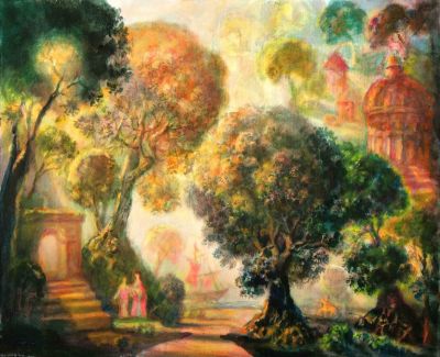 Entrance To Cythera  2008  18x22   Digital
