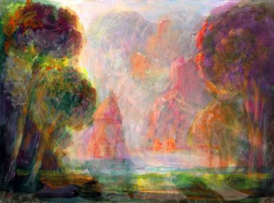 Forest Temple [A]   2008  6x8  Direct
