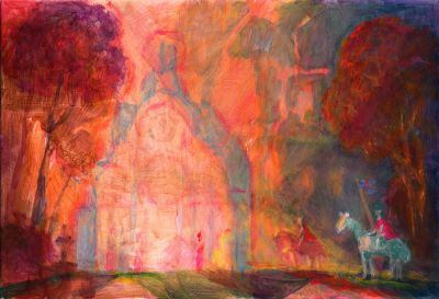 Highway Entrance To The New World   2008  8x12  Direct
