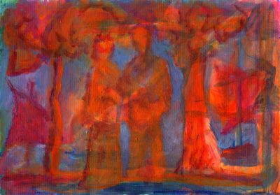 Lakeside In Sorrento   2008  7x10  Direct
