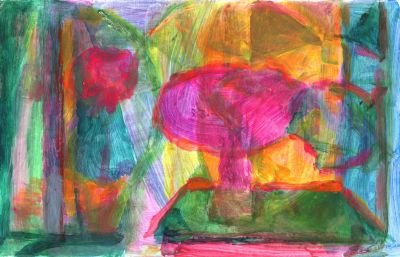 Light Filtering Through An Interior   2008  7.25x9.5  Direct
