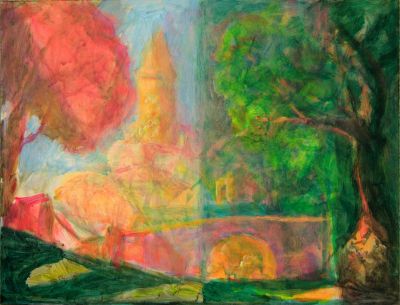 Moving Light Over Landscape   2008  9x12  Digital
