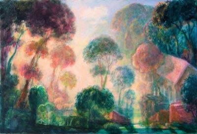 Road Through Thundersley Essex 1927 [A]   2008  16x23.5  Digital
