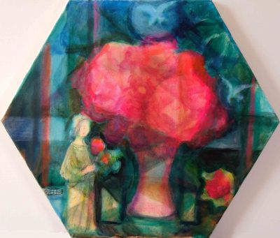 Still Life Composition   2008  16x16 Hex.  Digital
