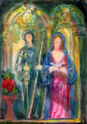 Sunlight Through A Stained Glass   2008  5.75x8.25  Direct
