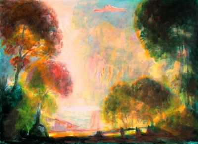 View Of The French Alps   2008  12x16  Digital
