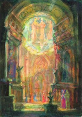 Cathedral At Reims  2009  5.75x8.25  Direct
Keywords: ecclesiastical