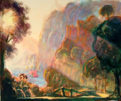 Lake Garda Italy   2009  20x24  Digital
Keywords: imagined-landscape