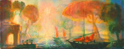 Sunrise Over River Banks   2009  8x19.75  Digital
