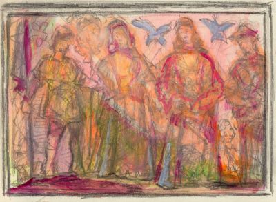 P.4  Medieval Gathering [A]  5x7.5
