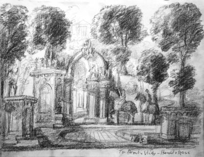 Drawing 98 [Gift to Brent and Vikki Wellings]   2001  Small 
