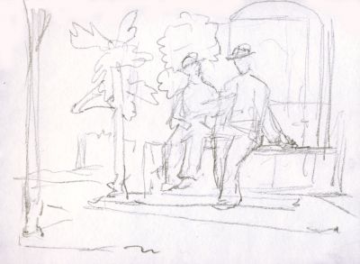 Sketch Book 1 [spiral bound]  1995  4x5.5   P.6
