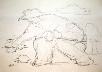 Drawing 163  Gardener 1993  8x11  e-mail
